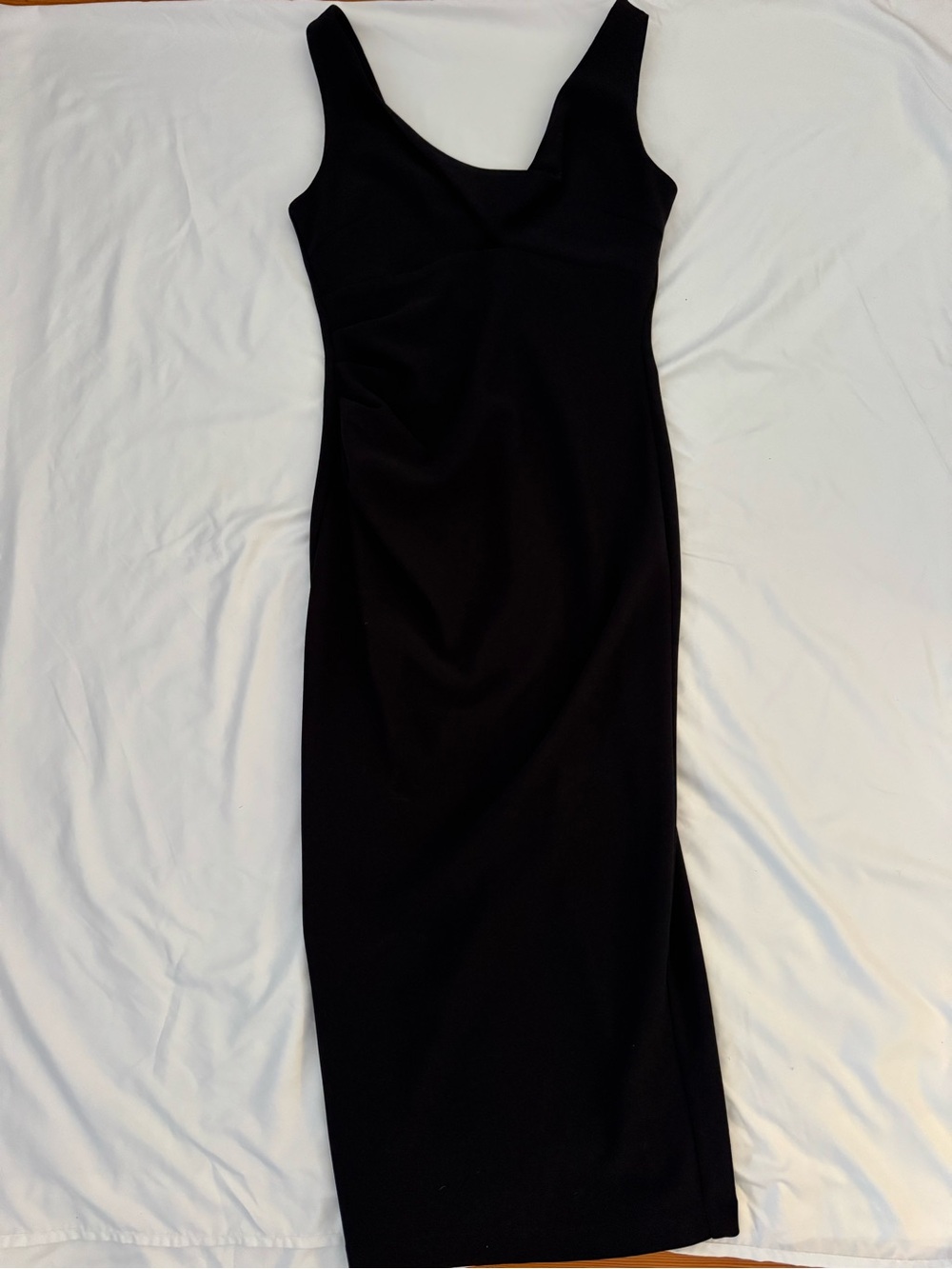 Sheike Black Evening Midi Dress